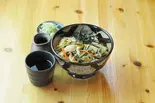 きのこ山菜ざるうどん（手打ちそばさくらの定食屋北4条創成店）
