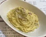 カルボナーラスパゲティ Carbonara spaghetti（カフェ ノエシス）