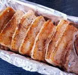 豚バラの炭火焼き（地鶏食堂 長浜店）
