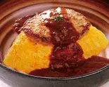 ハンバーグ オムライス（おむらいす亭 ゆめタウン博多店）