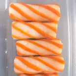レインボーロール 1 個(彩虹卷 1 个)（にゃんこ麻辣烫住吉店 七福煎餅）