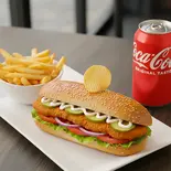 シャミバーガーセット（シディーク ナショナルマート新大久保店）