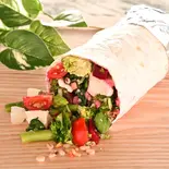 【低糖質】ボイルドサラダブリトー【Low-Carb】Boiled Salad Burrito（チョップドサラダ専門店 フィットグリーン 新宿 Chopped Salad FitGreen Shinjuku）