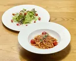 とろーりチーズがまろやかボロネーゼ生パスタ+サラダ付(SHELTY CAFE シェルティーカフェ)