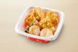 鶏玉おろし天丼（和食さと 上更通店）