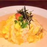 明太子クリームオムライス New item！ Mentaiko cream omelet rice（RIDLEY）
