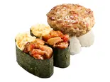 てりたま軍艦+ハンバーグ（スシロー南行徳店）