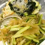 くらげときゅうりの和え物（中華料理 点心楼台北博多駅南店）