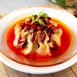 水煮魚(白身魚の四川風辛子水煮)（北京ダック専門店 北京烤鴨店 上野店）