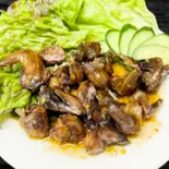 CHAM CUT CHIEN MAMナンプラの揚げうずら（Xin Chao Viet Nam Ikebukuro）