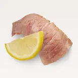 本まぐろ中とろ炙り塩レモン（すしのみさきや 横浜スカイビル店）