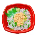 しらす納豆丼(丼丸箱崎店)