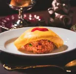 ふわとろオムライス Omelette rice(童話喫茶アリス)