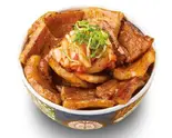 キムチ豚バラ丼〈肉特盛〉Kimchi Pork Belly Bowl Extra Large（豚丼屋TONTON船場センタービル10号館店）