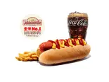 クラシックホットドッグセット（バーガーキング 六本松駅前）
