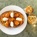 チキンビリヤニ(chicken biriyani) カレーセット（Royal Curry House）