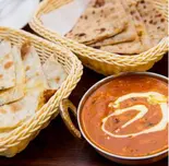 Butter Chicken & Cheese Nan バターチキンとチーズナン(ニルワナム センター北店)