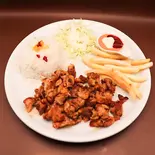 Kebab rice - Chicken(ケバブライス・チキン)（サフロン ミドルイースタンカフェ＆クイジーン）