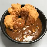 チキンカツカレー丼大盛 ご飯大盛、ルー大盛（京都九条ねぎ100使用 おねぎはん）