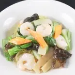 エビ野菜タン麺(中華料理錦楽軒)