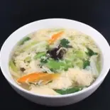 野菜たまごスープ(中華料理錦楽軒)