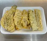 お任せホルモン天ぷら5個（時和屋精肉店）