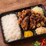 BBQ炙りソース唐揚げ弁当（唐揚げ専門店 森光ファーム）