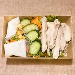 チキンオーバーサラダ『米なし』【Chicken Over Salad-No Rice】(チキンオーバーライス&丼日吉店 【DS OVER RICE & BOWL】)