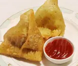 SAMOSAサモサ2p（インド＆ネパール料理 マナカマナ吉塚店）