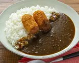 クリームコロッケカレー Cream Croquette Curry（とんかつ 黒田屋）