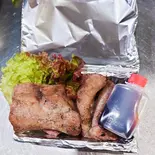 牛タンの塩炭火焼(地鶏食堂じん.日赤通り)