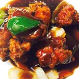 黒酢の鶏肉（皆来）