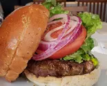 37クラシックハンバーガー150gシングルバーガー（37BURGER 中野新橋店）