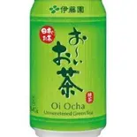 おーいお茶 340㎖ 缶(博多もつ鍋総本家 喜楽 清水店)