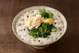 【美肌】ねばねば野菜と鶏生姜の十八穀粥 Nebaneba ＆ Ginger Chicken Multigrain Porridge（【胃腸回復＆健康】お粥定食 いこい亭 幡ヶ谷店）