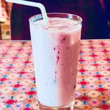 ブルーベリー,ラッシ ( blueberry lassi )(インドネパールレストランプロポーズ)