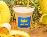 キンキンバナナジュース(ミルク)(バナナジュース専門店 banana王国)
