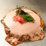 明太子 ぶた玉（お好み鉄板焼き 鉄板ラッシュ！ Okonomiyaki＆YakiSoba Lush）