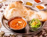 バターチキンカレーセットbutter chicken curry（マハカレー浦安）