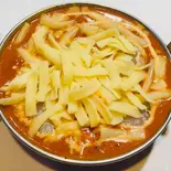 エビチーズカレーセット Ebi Cheese Curry Set（SAHANA INDIAN AND NEPALI RESTAURANT＆BAR）