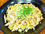 牛肉のガーリック醤油焼飯(餃子工房ちびすけ 十三店)