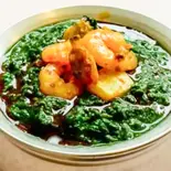 サグシーフードカレー/Sag seafood curry（デュセニ村722）