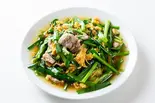 ニラ玉子肉炒め（味芳斎）