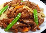 牛肉のオイスター炒め 小（刀削麺館IPPINKAKU）