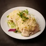 蒸し鶏のネギ生姜ソース（中華料理 嘉園 お台場店）