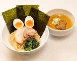 味玉魚介豚骨つけ麵(薬味ネギ、のり3枚、豚叉焼1枚、ほうれん草、味玉)(トクベツ。)