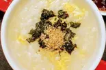 卵お粥（韓国料理 将軍）