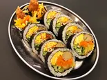 野菜キンパ Vegetable Gimbap（シンジョントッポッキ新大久保店）