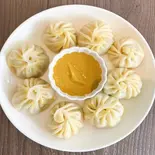 STEAM CHICKEN MOMO スチームチキンモモ（SAINO INDIAN NEPALI RESTAURANT）