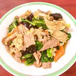 キクラゲ玉子と豚肉炒め(華味楼)